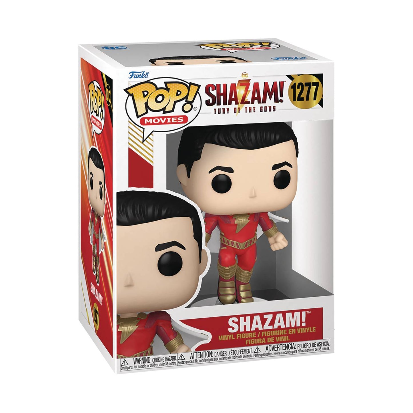 POP MOVIE SHAZAM 2 SHAZAM W/ CHASE GW VIN FIG (C: 1-1-2)