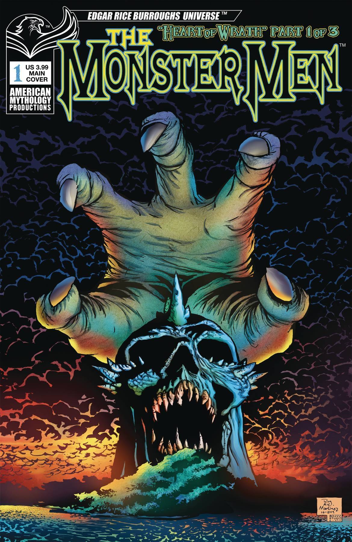 INFERNAL HULK #3 NIC KLEIN 2ND PRINTING VARIANT
