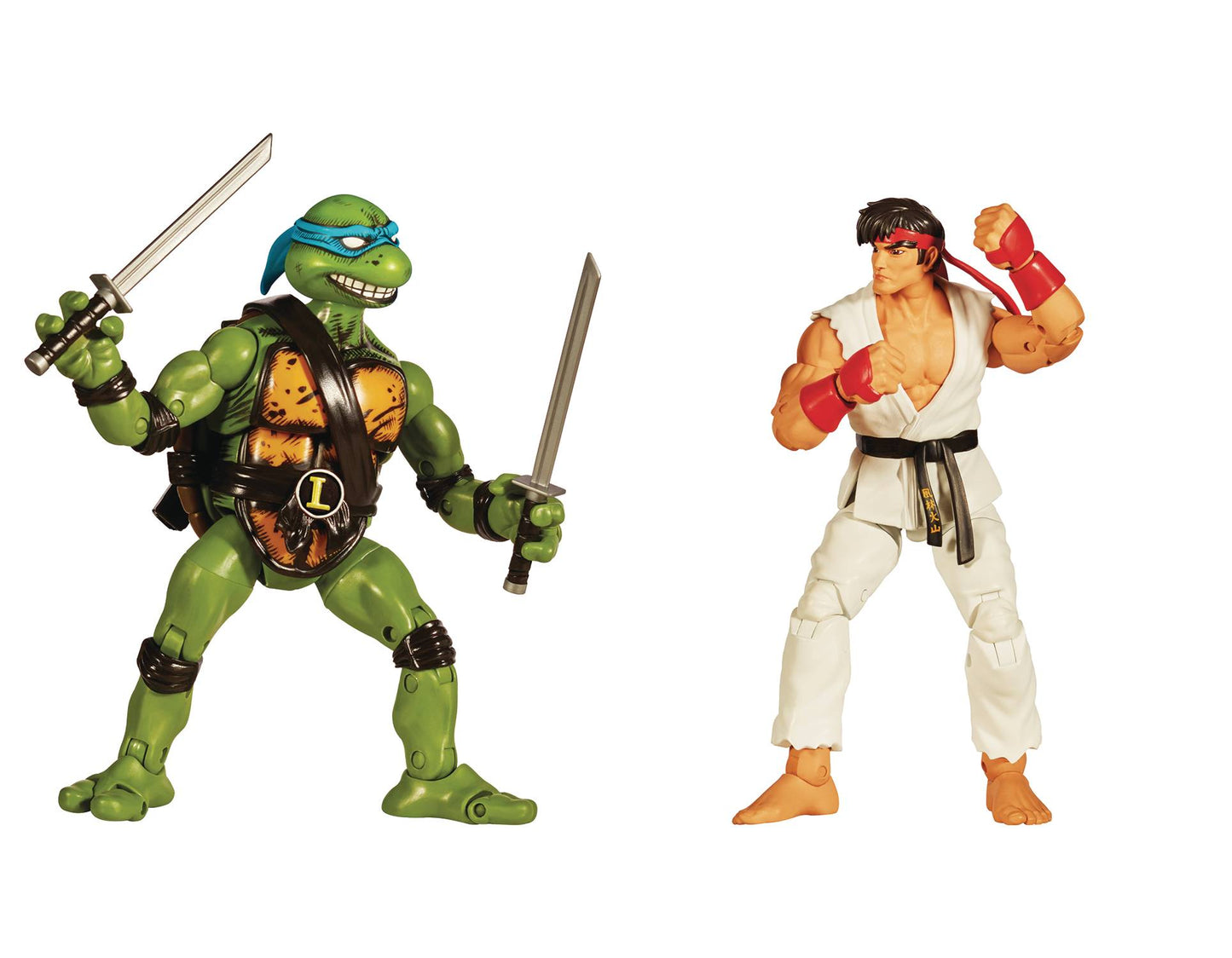 TMNT VS STREET FIGHTER LEONARDO VS RYU 2PK AF (NET) (C: 1-1-