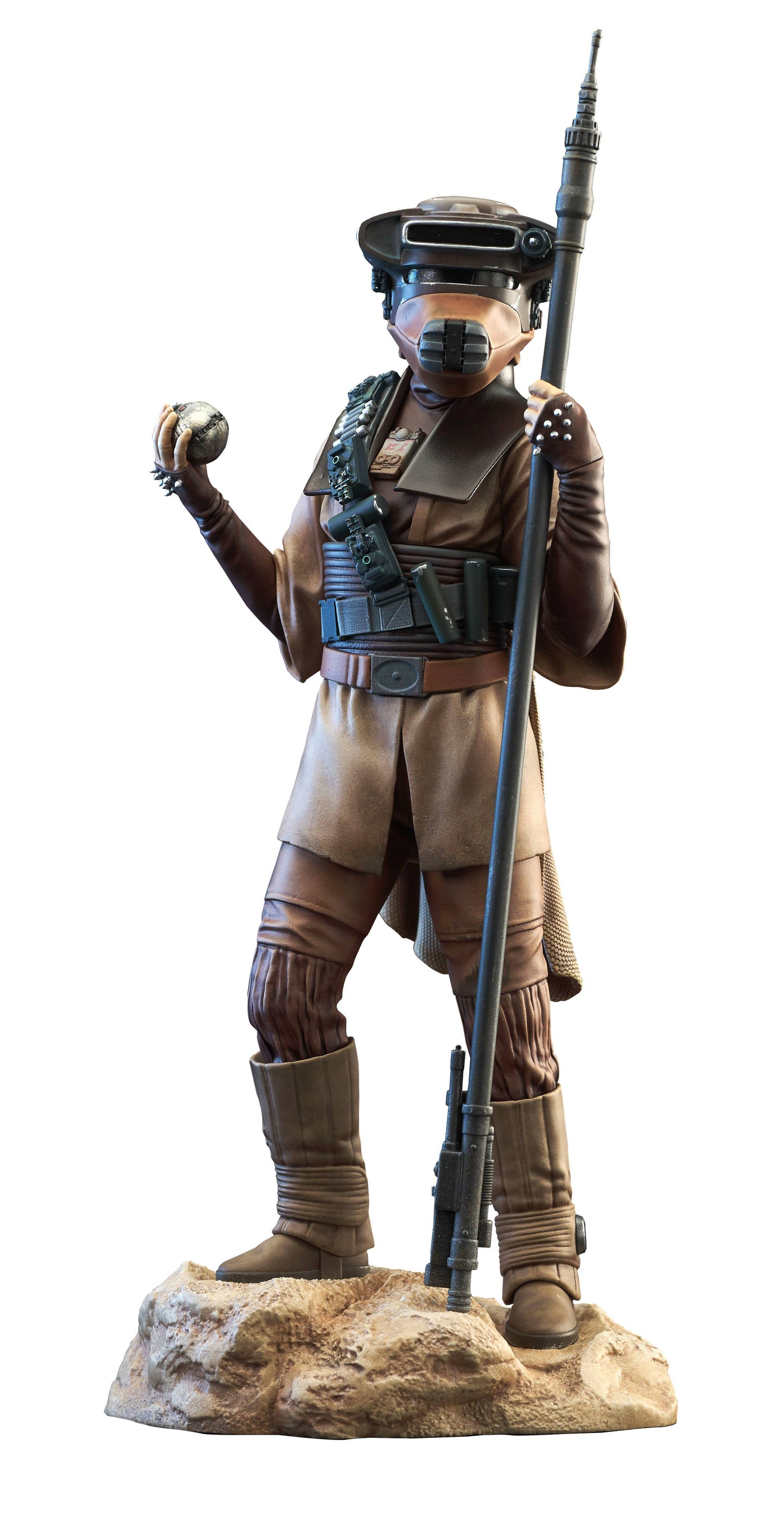 STAR WARS PREMIER COLLECTION ROTJ LEIA AS BOUSHH STATUE (C: