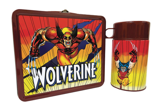 TIN TITANS MARVEL WOLVERINE PX LUNCHBOX & BEV CONTAINER (C: