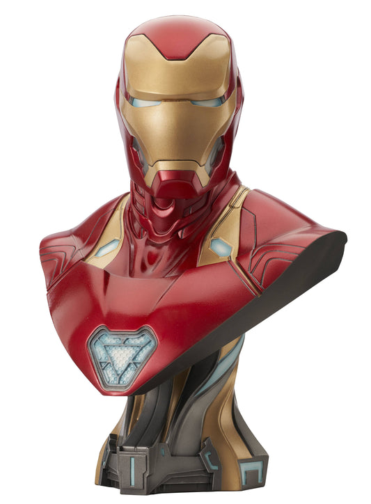 MARVEL LEGENDS IN 3D AVENGERS ENDGAME IRON MAN 1/2 SCALE BUS