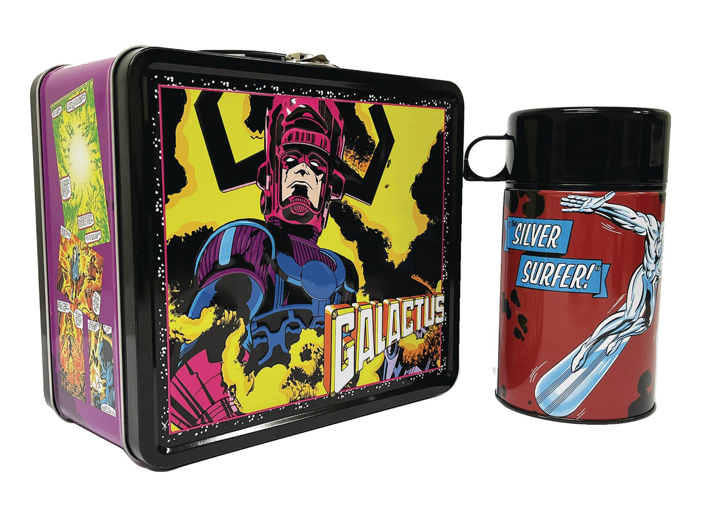 TIN TITANS MARVEL GALACTUS PX LUNCHBOX & BEV CONTAINER (C: 1