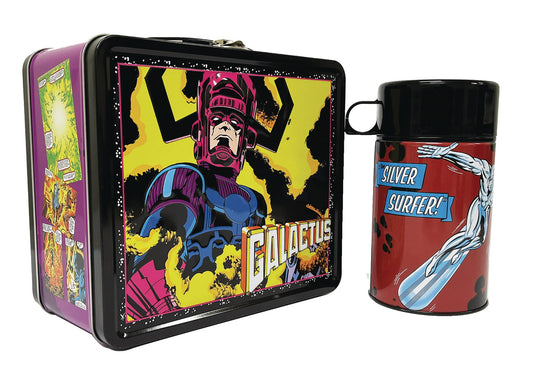 TIN TITANS MARVEL GALACTUS PX LUNCHBOX & BEV CONTAINER (C: 1