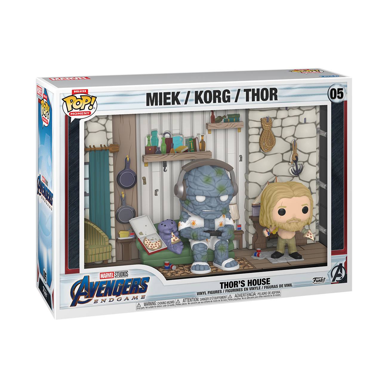POP MOMENTS DLX MARVEL ENDGAME THORS HOUSE VINYL FIG (C: 1-1