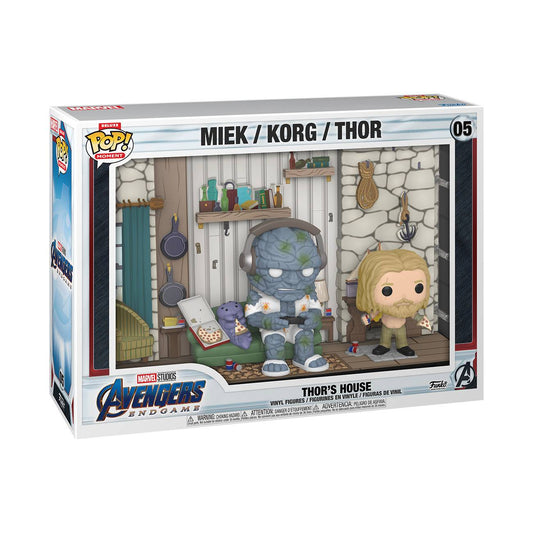 POP MOMENTS DLX MARVEL ENDGAME THORS HOUSE VINYL FIG (C: 1-1