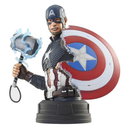 MARVEL MOVIE CAPTAIN AMERICA 1/6 SCALE BUST (O/A) (C: 1-1-2)