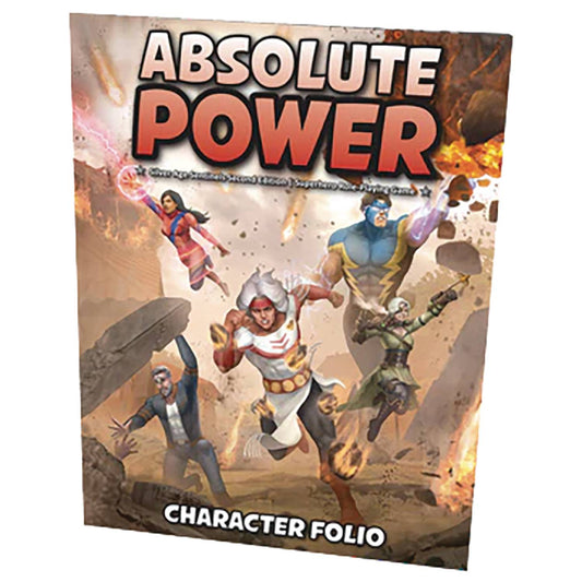 ABSOLUTE POWER RPG CHARACTER FOLIO SC (Net) (C: 0-1-2)