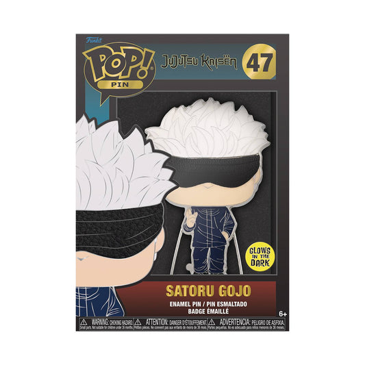 FUNKO LF POP SIZED PIN JUJUTSU KAISEN SATORU GOJO PIN (C: 1-