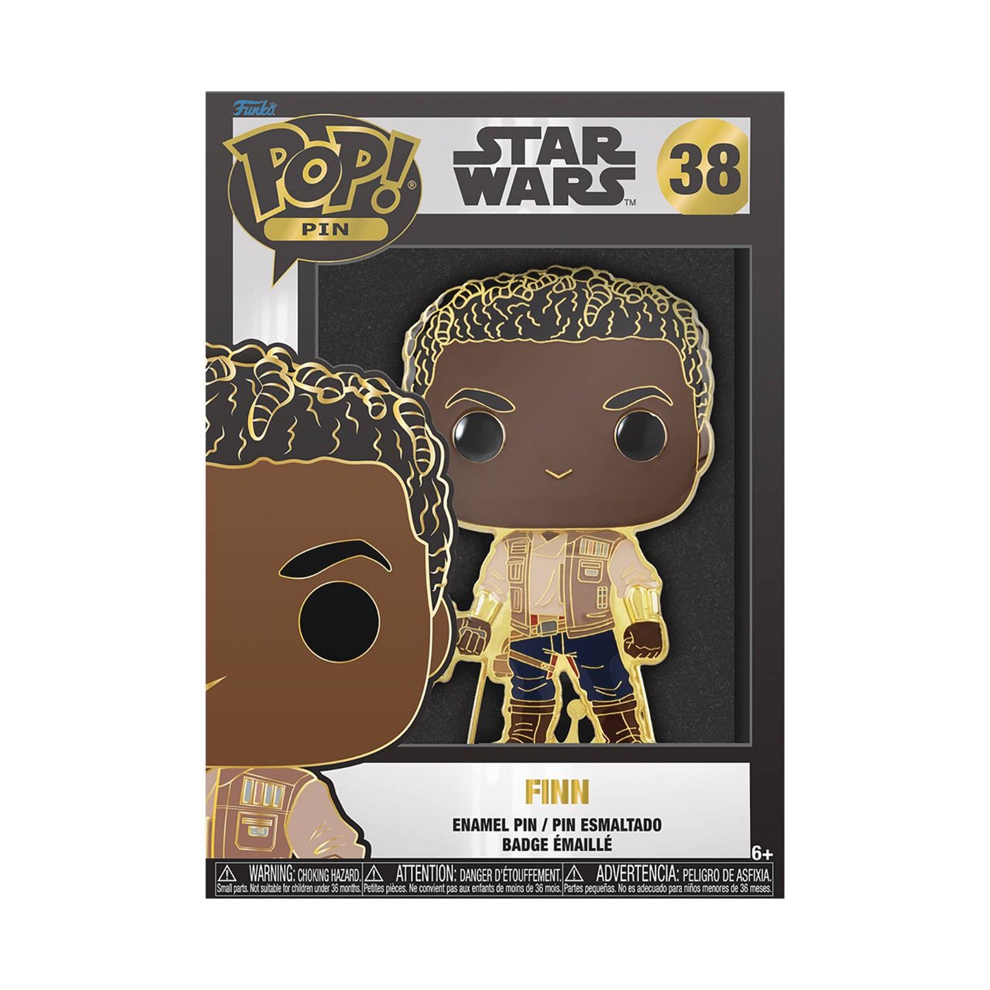 FUNKO LF POP SIZED PIN STAR WARS FINN PIN (C: 1-1-2)