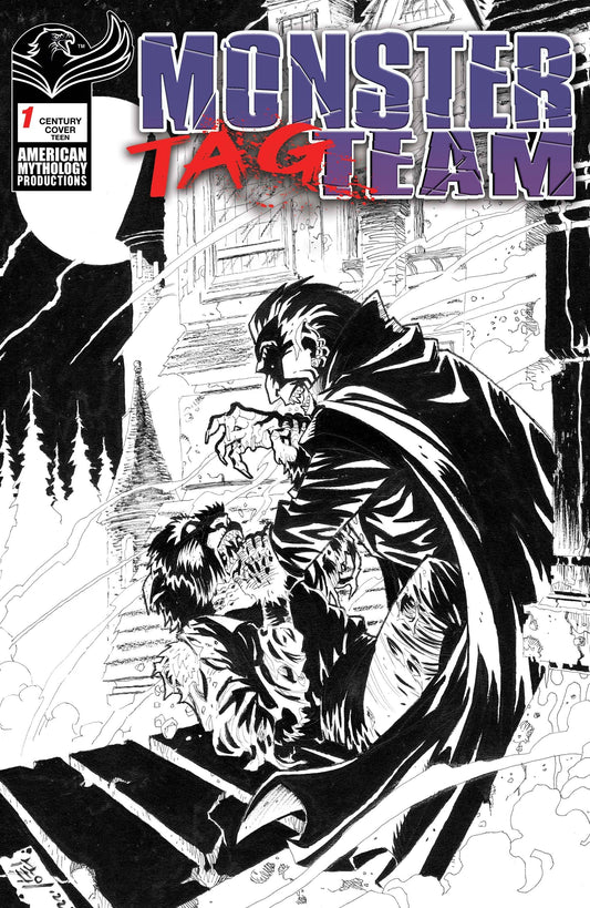 MONSTER TAG TEAM #1 CVR D CENTURY LTD ED 1/100 CVR (O/A) (C: