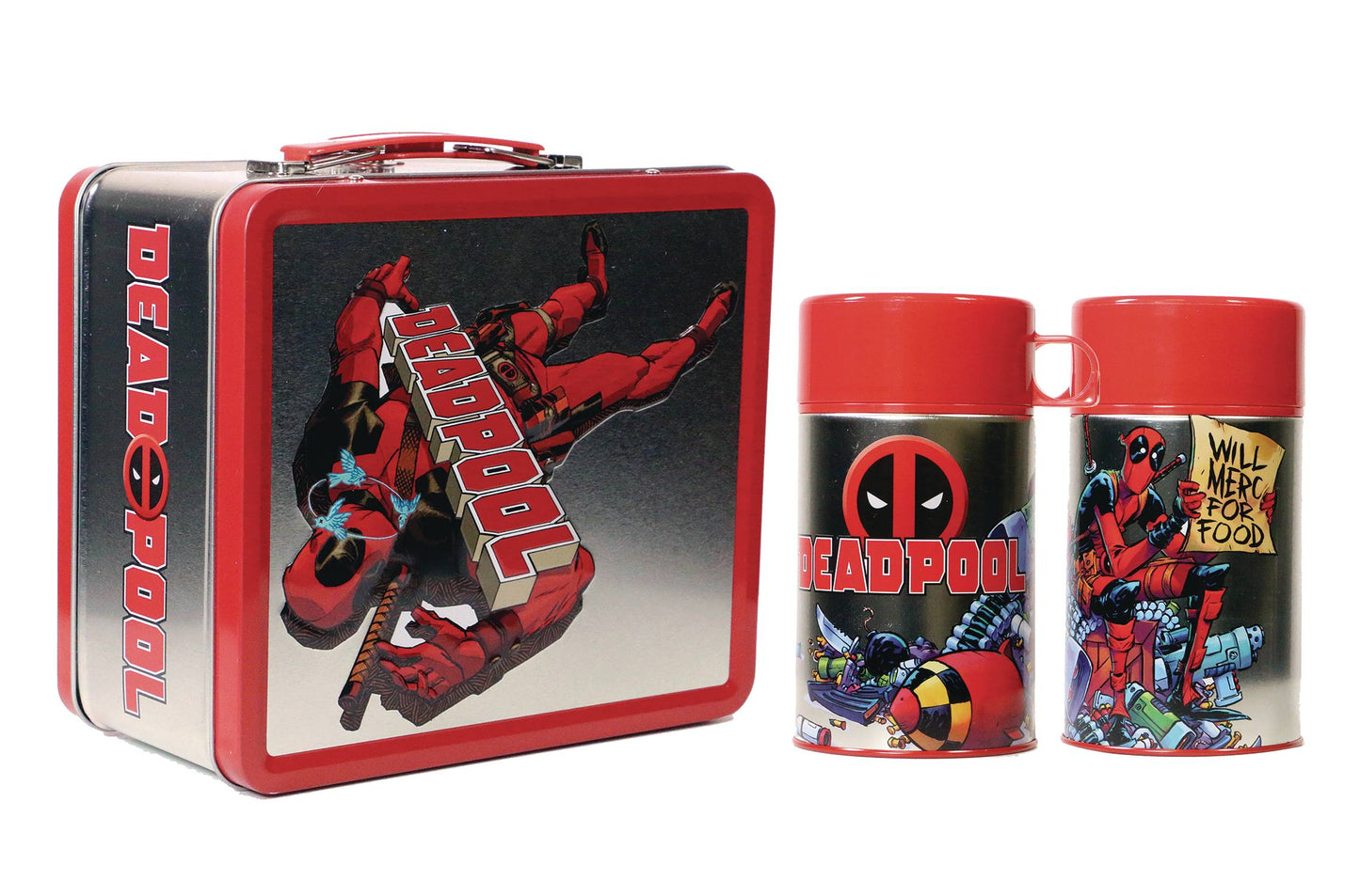 TIN TITANS MARVEL DEADPOOL PX LUNCHBOX & BEV CONTAINER (C: 1