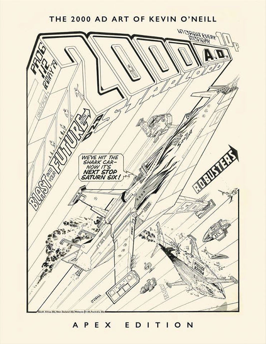 2000 AD ART OF KEVIN ONEILL APEX ED HC (O/A)