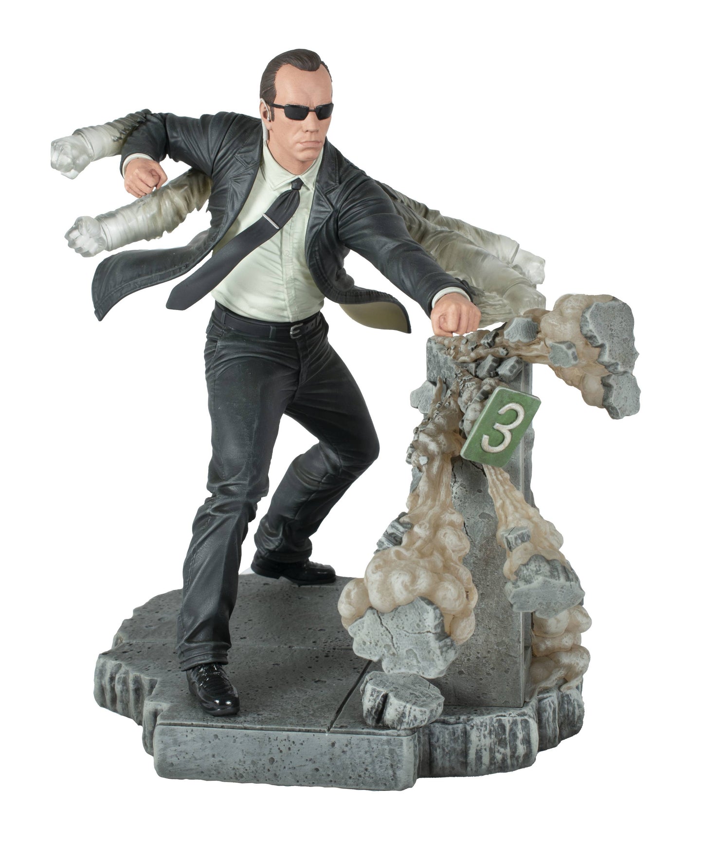 THE MATRIX GALLERY AGENT SMITH PVC STATUE (O/A) (C: 1-1-2)