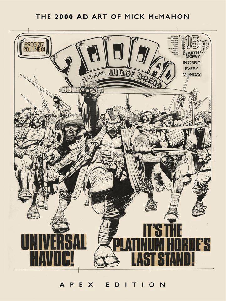 2000 AD ART OF MICK MCMAHON APEX EDITION HC (O/A)