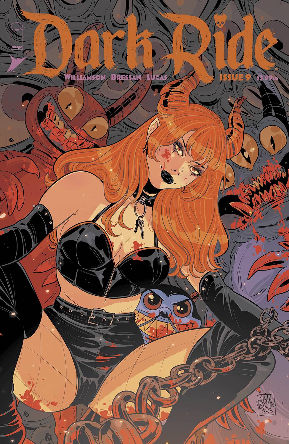 ALIAS: RED BAND #1 LUCIANO VECCHIO MARVEL MONSTER VARIANT [POLYBAGGED]