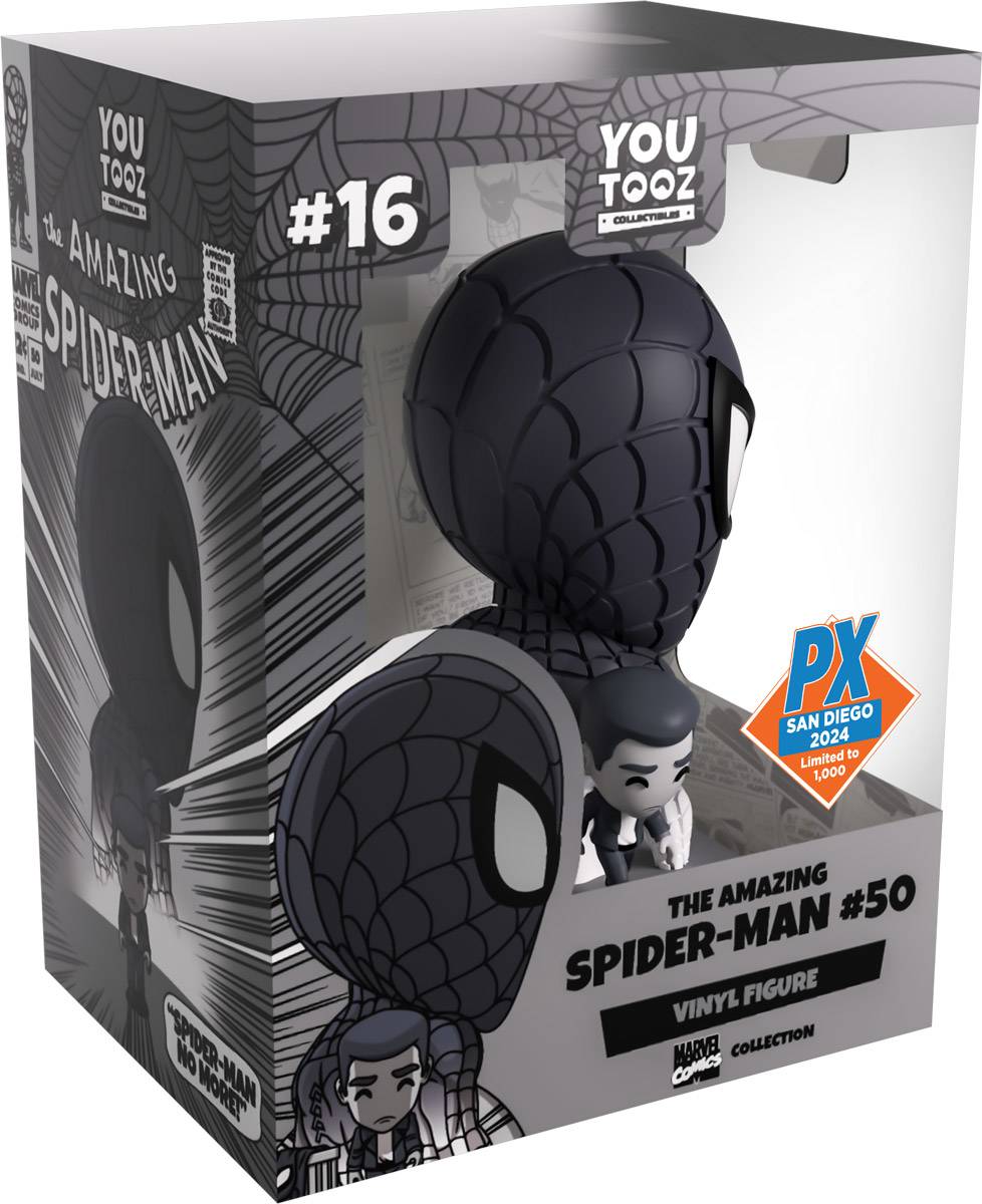 SDCC 2024 AMAZING SPIDER-MAN #50 B&W PX VINYL FIGURE (Net) (