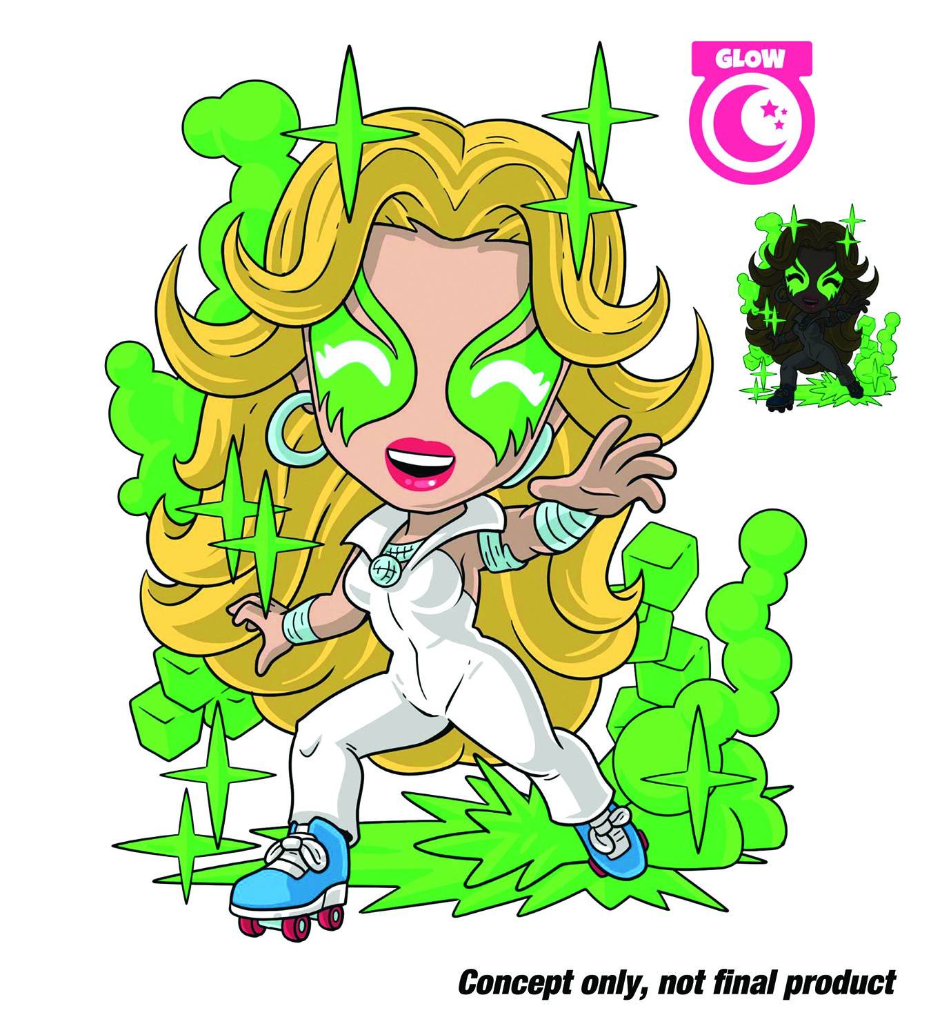 DAZZLER VOL 1 #20 GLOW IN THE DARK PX VINYL FIGURE (NET) (C: