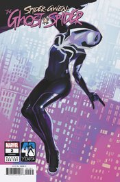 SPIDER-GWEN GHOST-SPIDER #2 STEPHANIE HANS BLACK COSTUME VAR