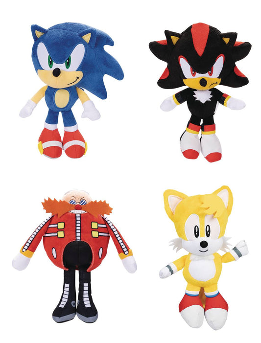 SONIC THE HEDGEHOG 9IN BASIC PLUSH WV10 ASST (NET) (C: 1-1-2