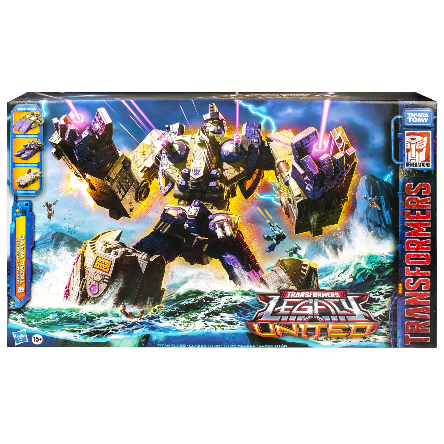 TRANSFORMERS LEGACY UNITED ARM TIDAL WAVE TITAN AF (Net) (C: