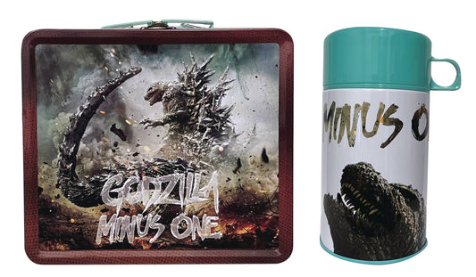 TIN TITANS GODZILLA MINUS ONE PX LUNCH BOX W/BEV CONTAINER (