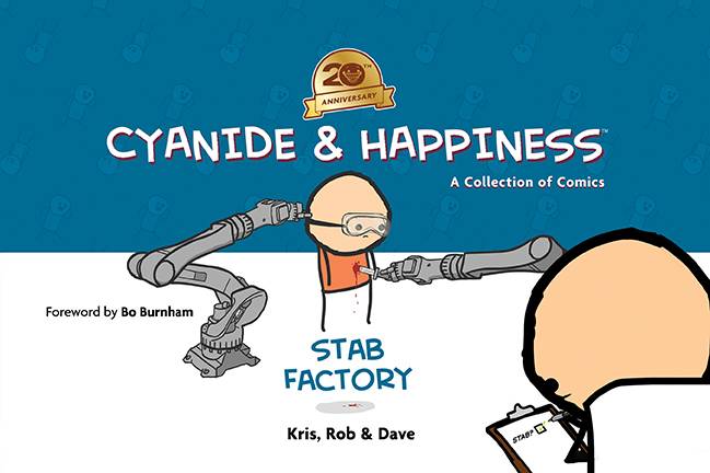 CYANIDE & HAPPINESS STAB FACTORY HC 20TH ANNV ED (MR) (C: 0-