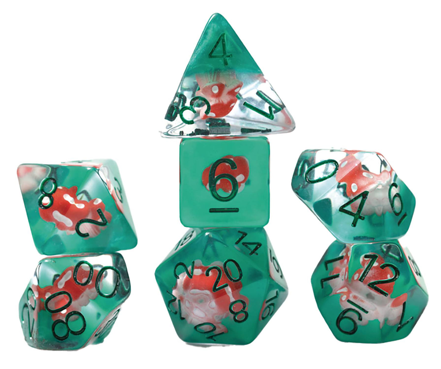 RPG DICE  7 MAGIC MUSHROOM (C: 1-1-2)