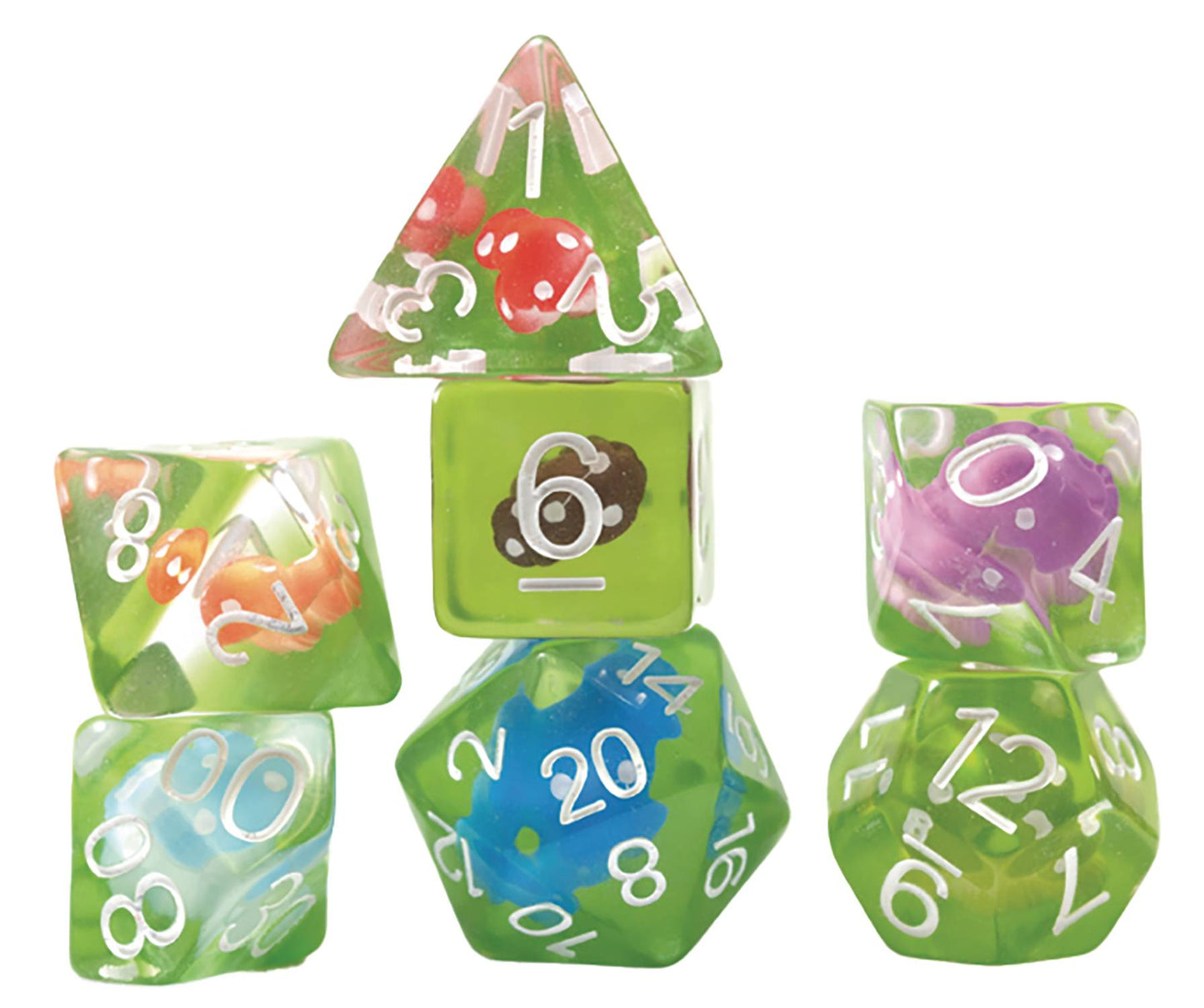 RPG DICE  7 POWER MUSHROOM (C: 1-1-2)