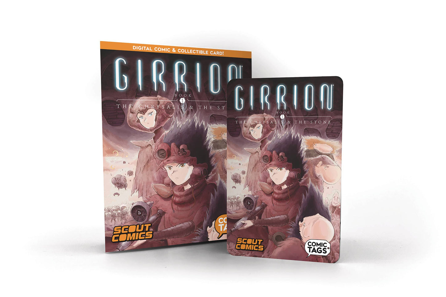 GIRRION TP COMIC TAG CARD