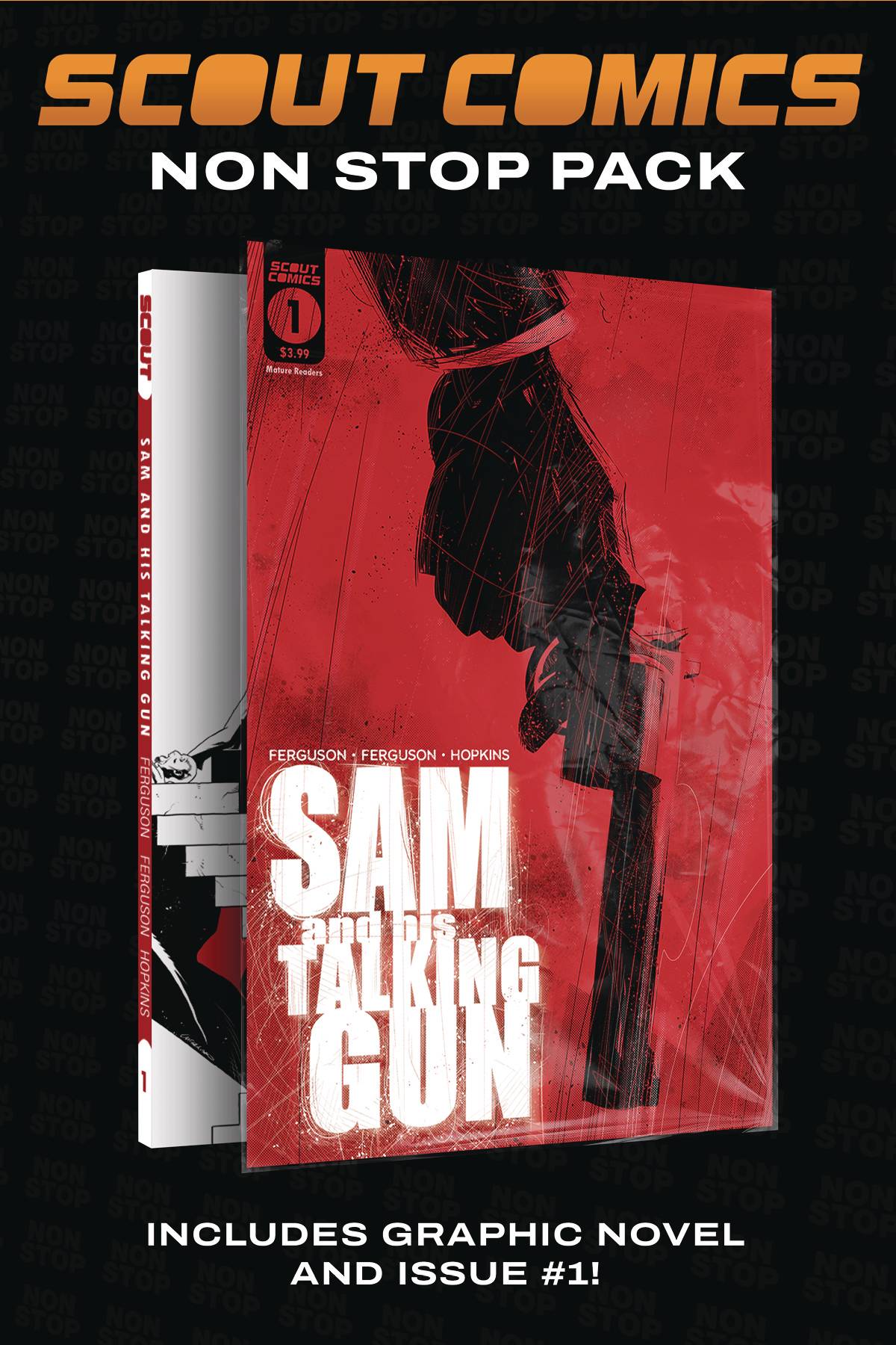 SAM & HIS TALKING GUN SCOUT LEGACY COLL PACK