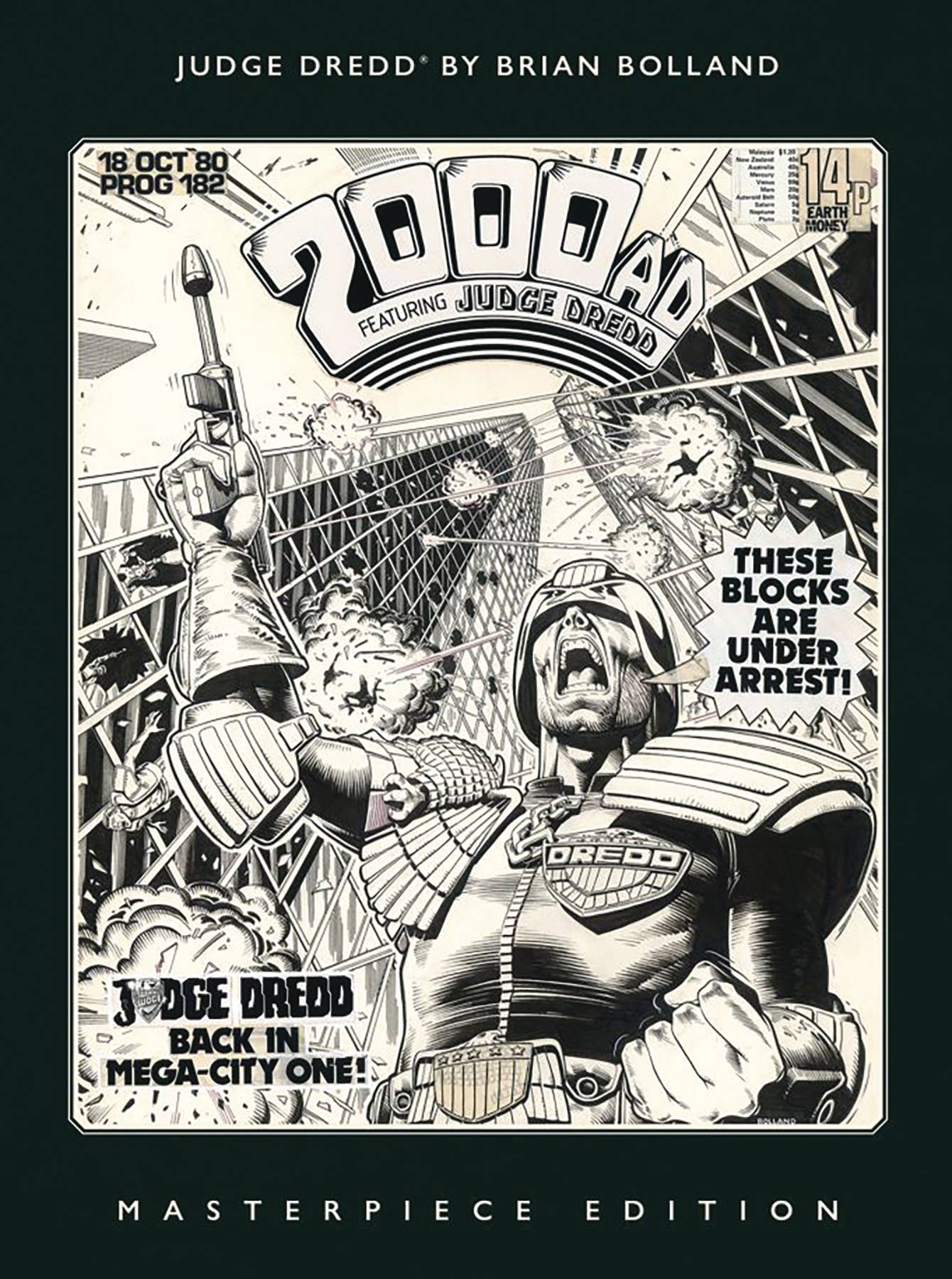 JUDGE DREDD BY BRIAN BOLLAND: MASTERPIECE ED TP (O/A) (C: 0-