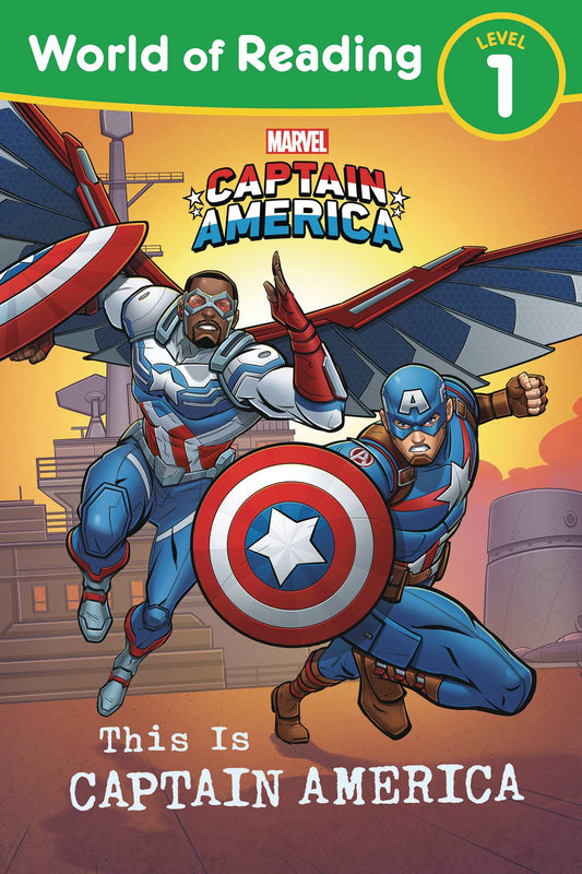 WORLD OF READING LEVEL 1 THIS IS CAPTAIN AMERICA SC (C: 0-1-