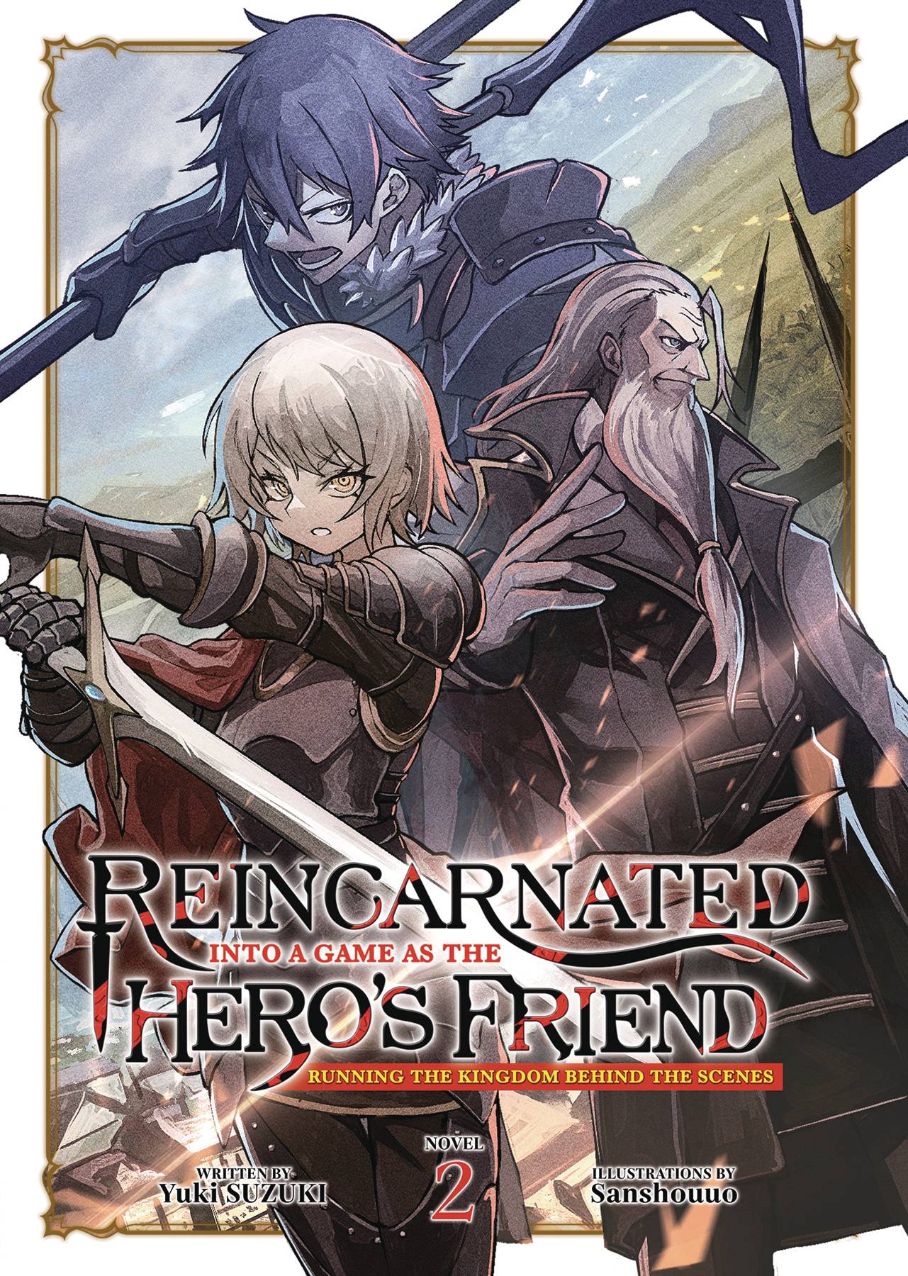 REINCARNATED INTO A GAME AS HEROS FRIEND SC NOVEL VOL 02 (MR