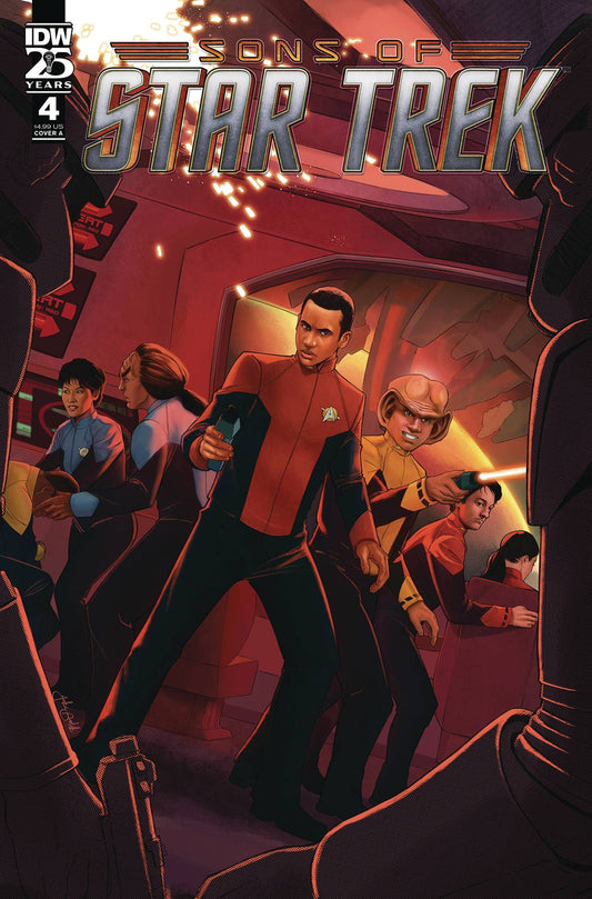 STAR TREK SONS OF STAR TREK #4 CVR A BARTOK