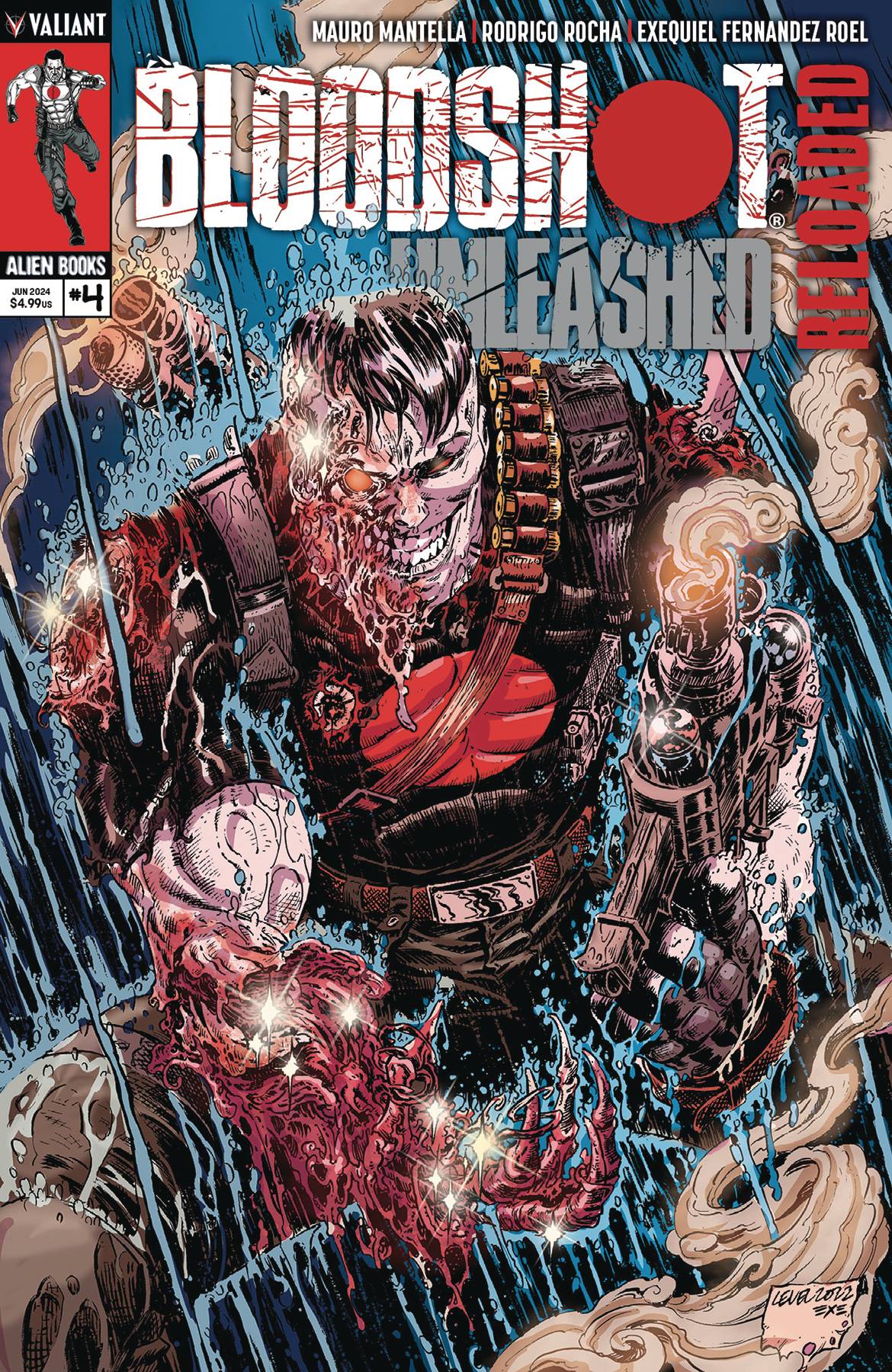 BLOODSHOT UNLEASHED RELOADED #4 (OF 4) CVR A LEVEL (MR) (C: