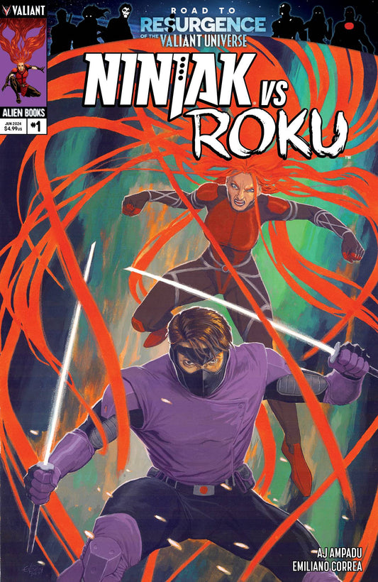 NINJAK VS ROKU #1 (OF 4) CVR A ERBETTA