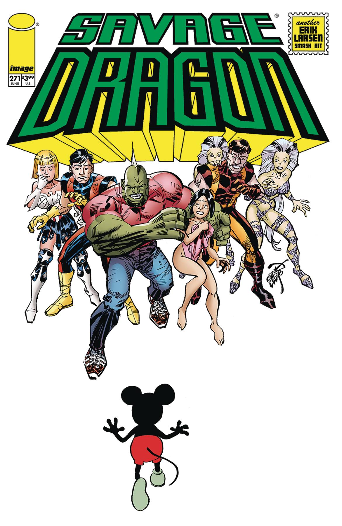 SAVAGE DRAGON #271 CVR A LARSEN (MR)