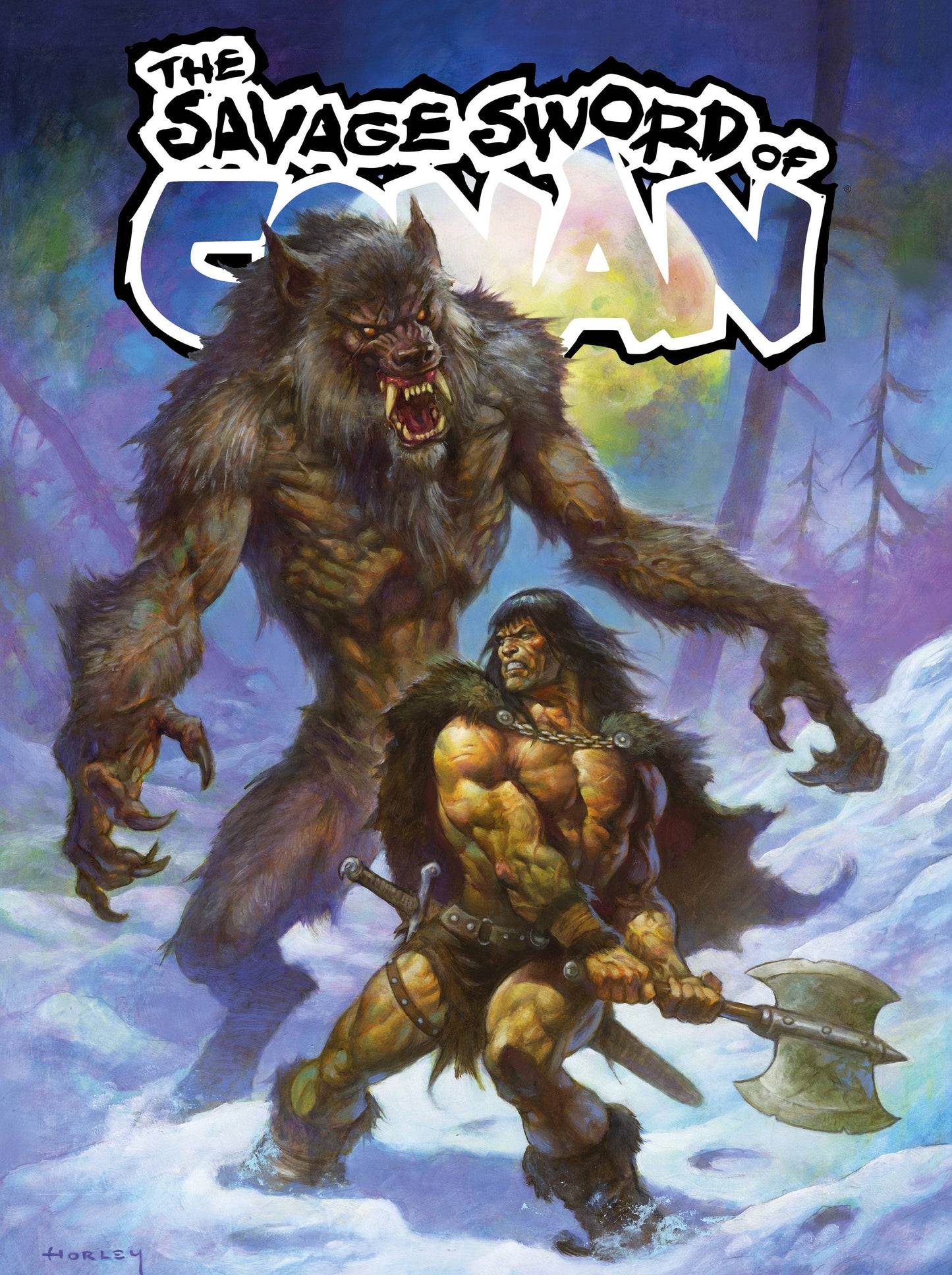 SAVAGE SWORD OF CONAN #3 (OF 6) CVR A HORLEY (MR)