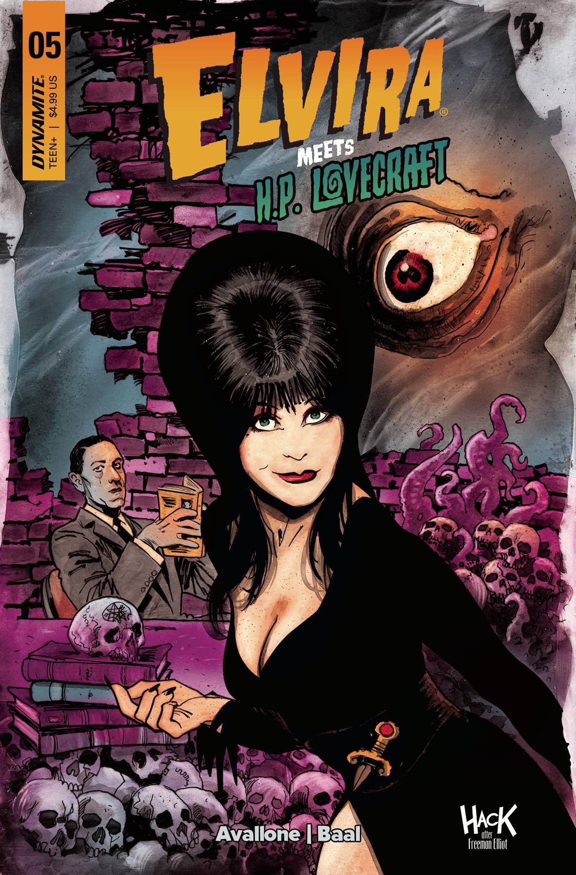 ELVIRA MEETS HP LOVECRAFT #5 CVR C HACK