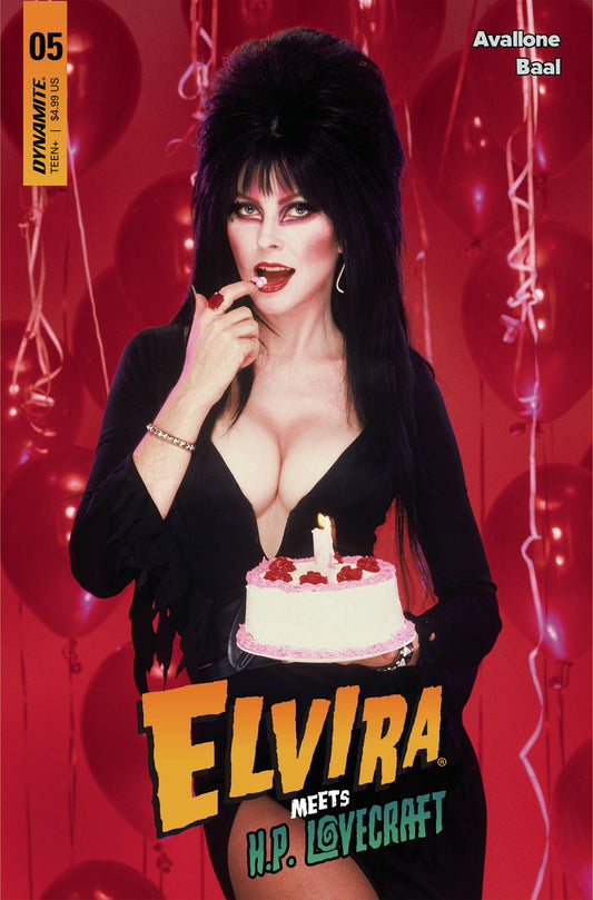 ELVIRA MEETS HP LOVECRAFT #5 CVR D PHOTO