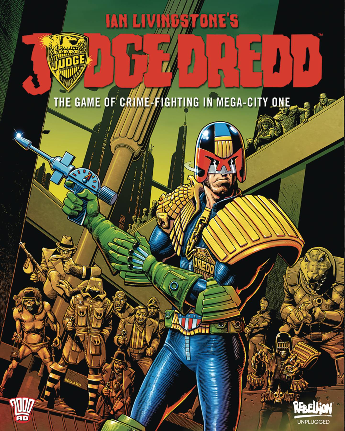 JUDGE DREDD GAME OF CRIME FIGHTING IN MEGA CITY ONE (O/A) (C