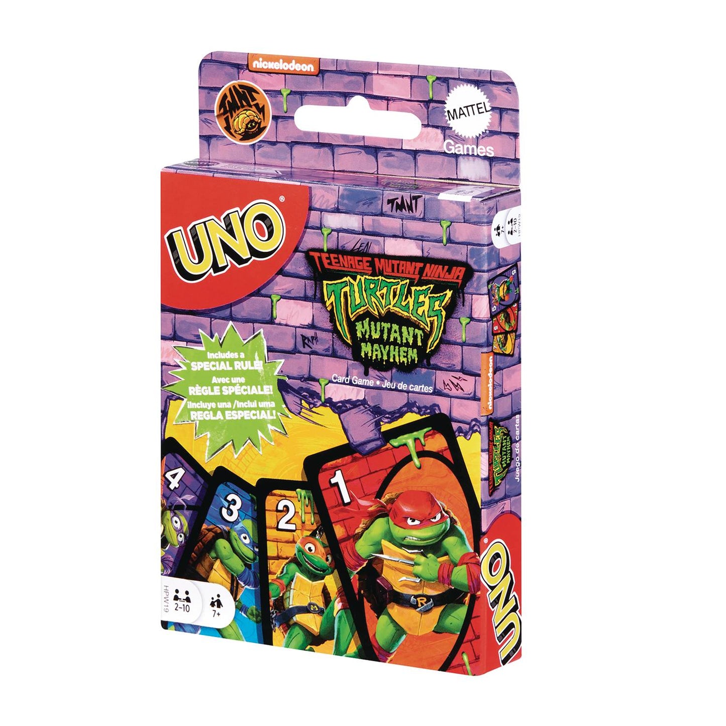 UNO TEENAGE MUTANT NINJA TURTLES CARD GAME (NET) (O/A) (C: 1