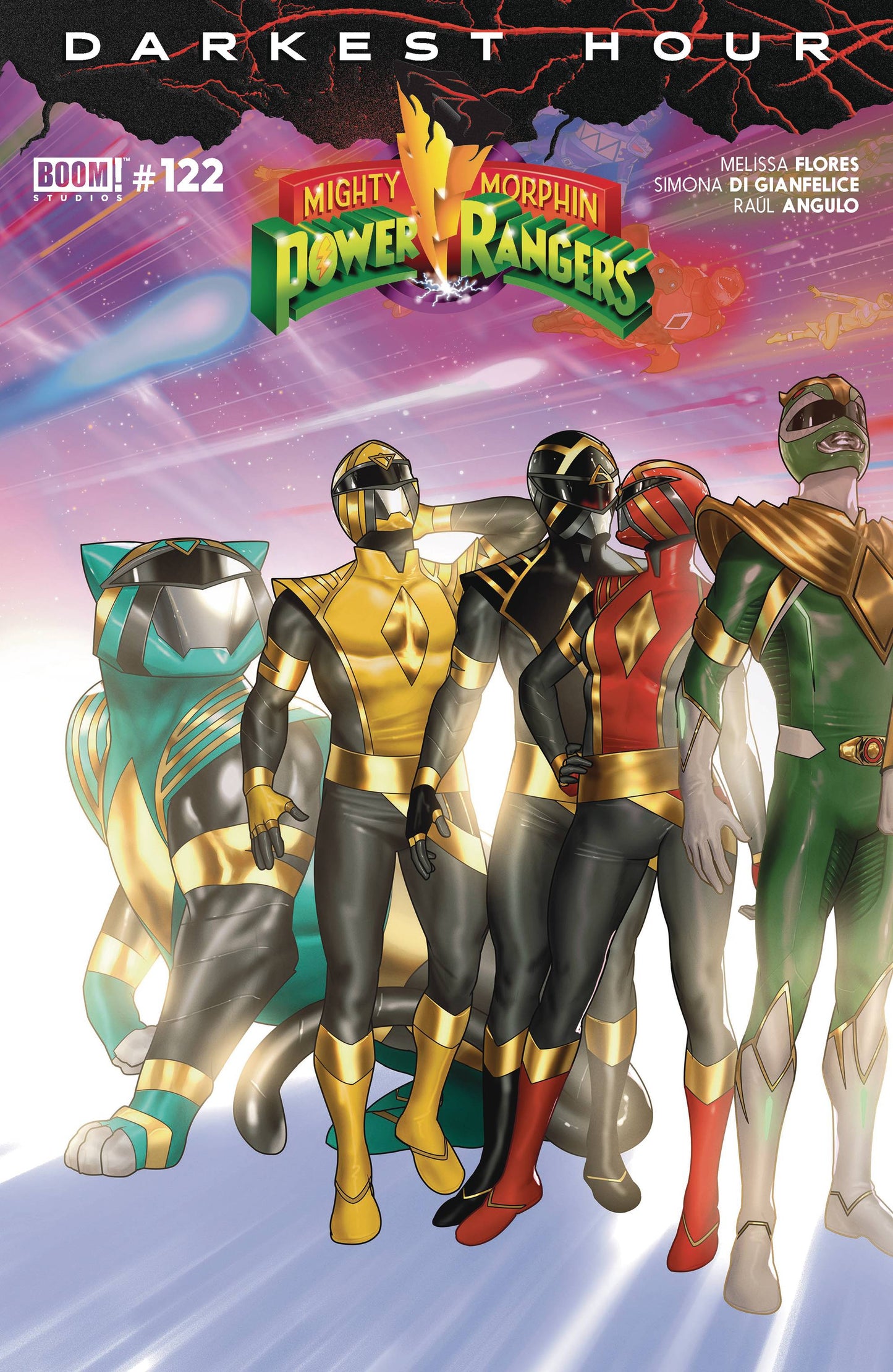 MIGHTY MORPHIN POWER RANGERS #122 CVR A CONNECTING VAR (C: 1