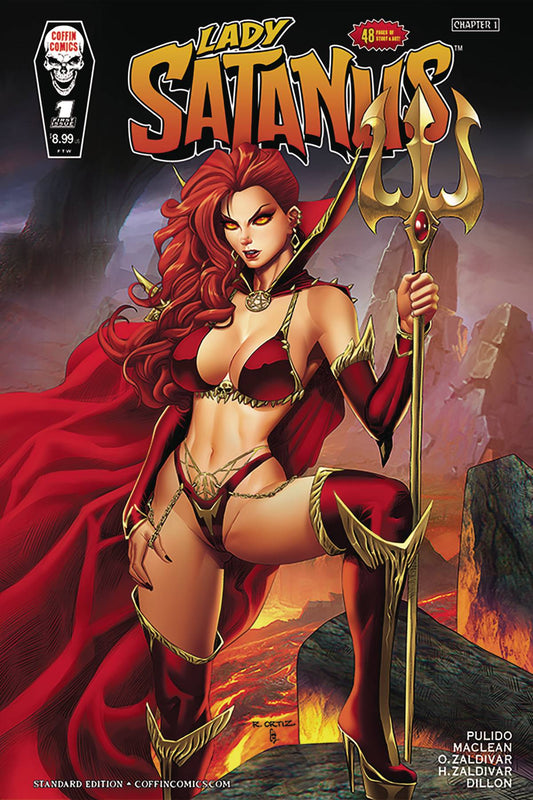 LADY SATANUS SINISTER URGE #1 ONESHOT CVR A RICHARD ORTIZ (M