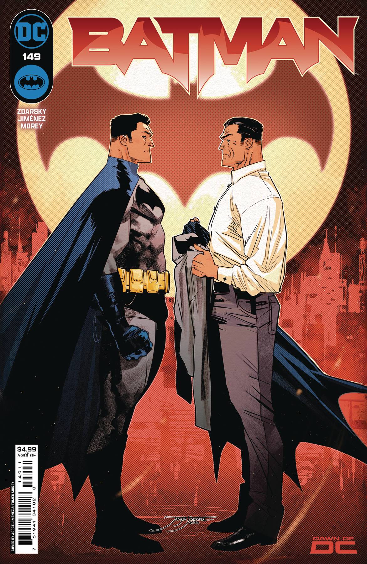 BATMAN #149 CVR A JORGE JIMENEZ