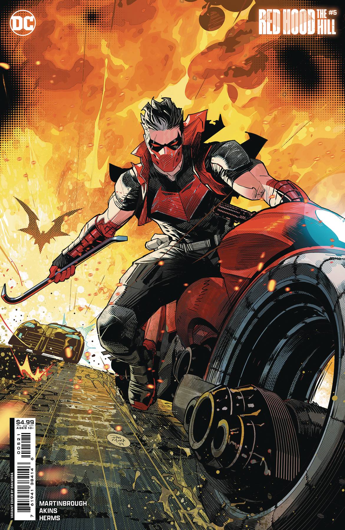 RED HOOD THE HILL #5 (OF 6) CVR B DAN MORA CSV