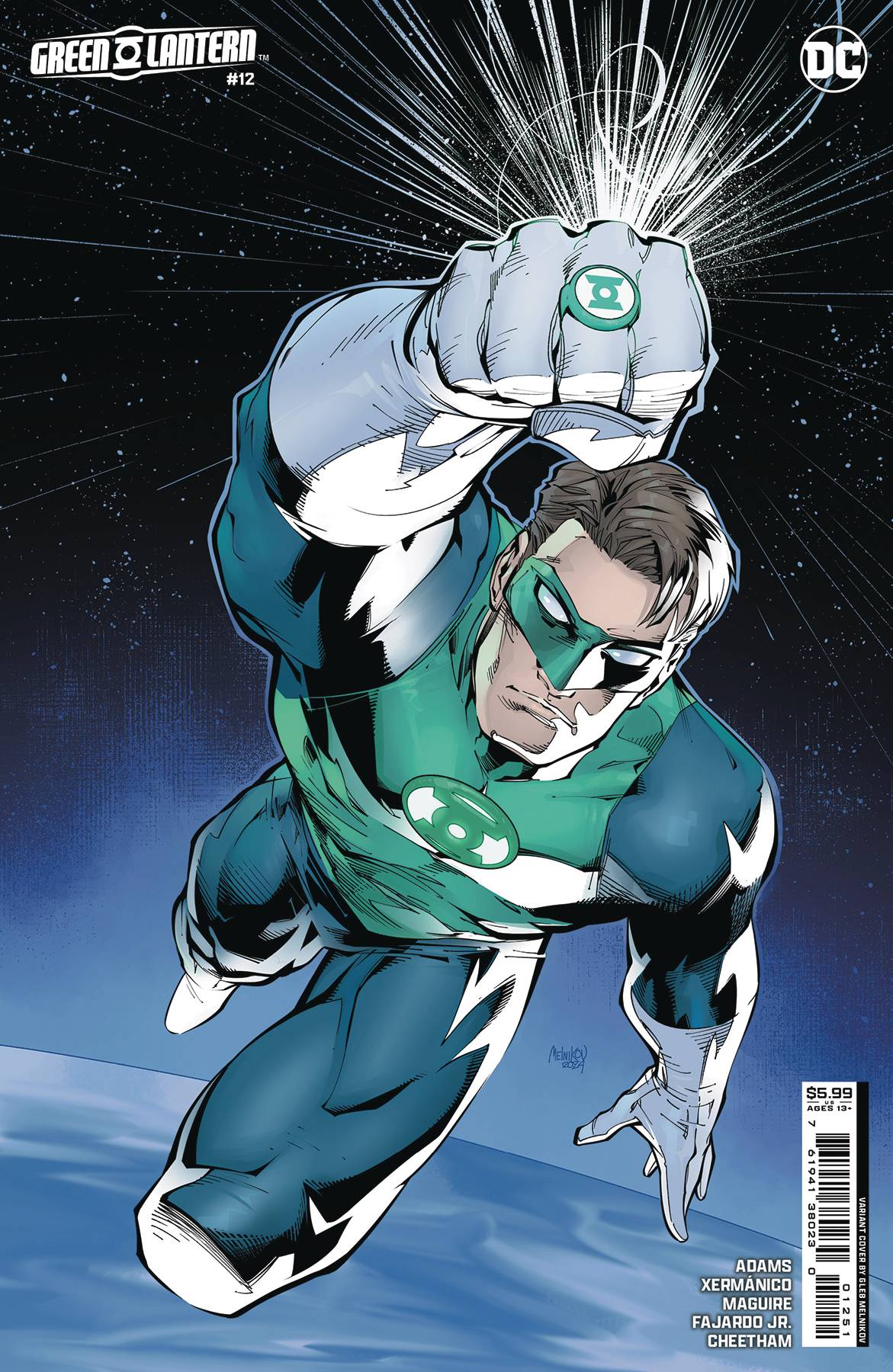 GREEN LANTERN #12 CVR C GLEB MELNIKOV CSV HOB