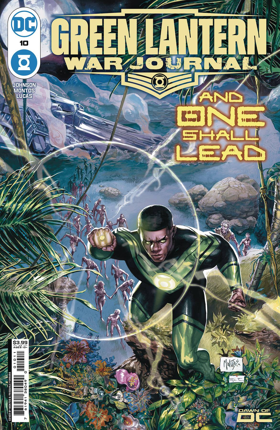 GREEN LANTERN WAR JOURNAL #10 CVR A MONTOS