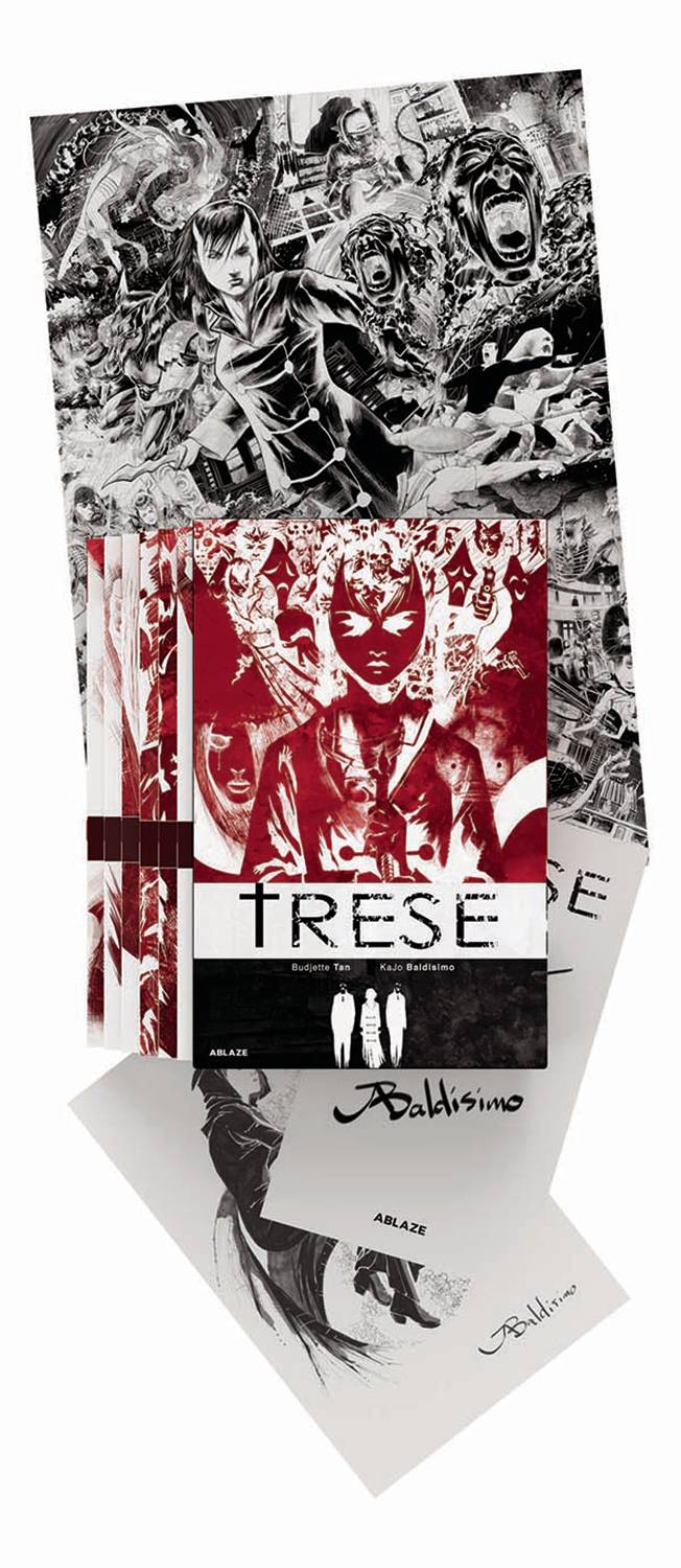 TRESE BOX SET GN VOL 01- 06 SIGNED & SKETCH (O/A) (MR) (C: 0